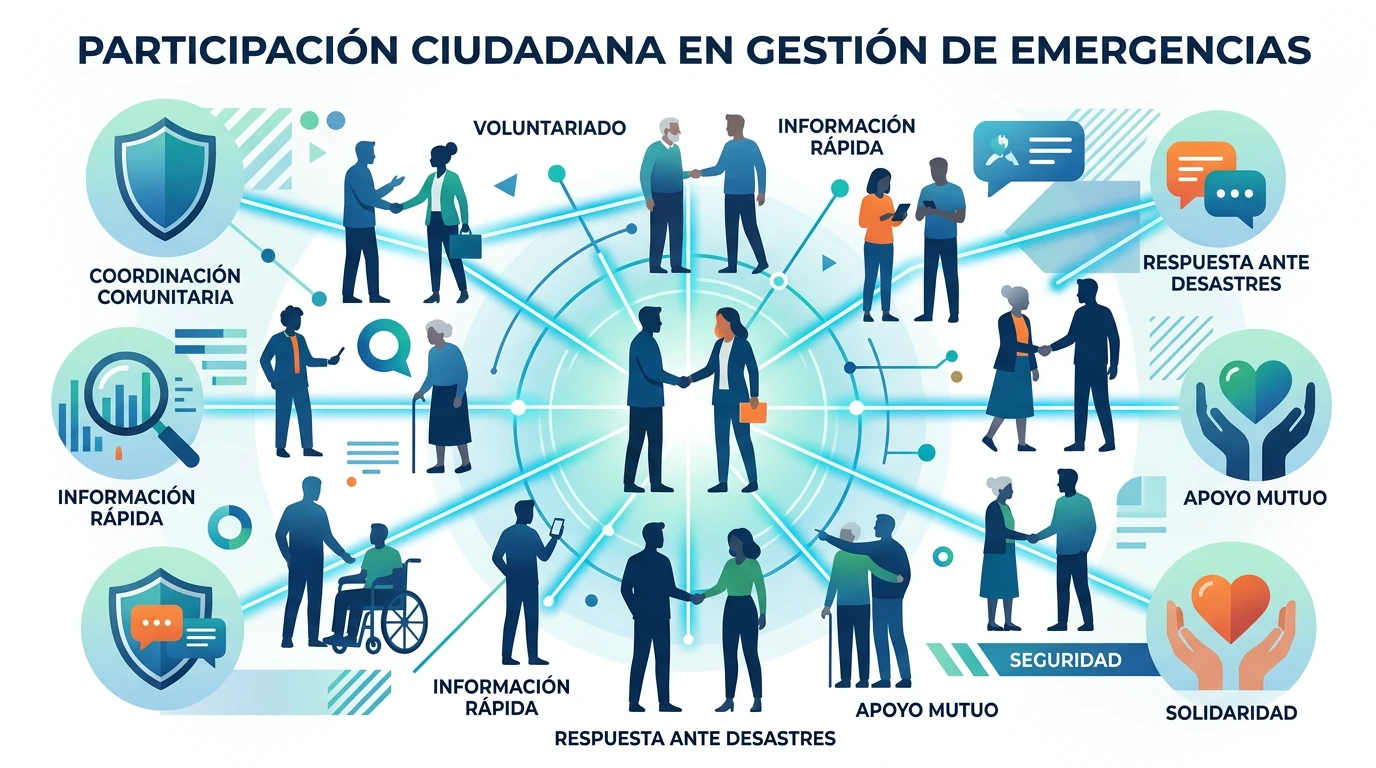 Desvelando Mitos sobre la Participación Ciudadana en Emergencias